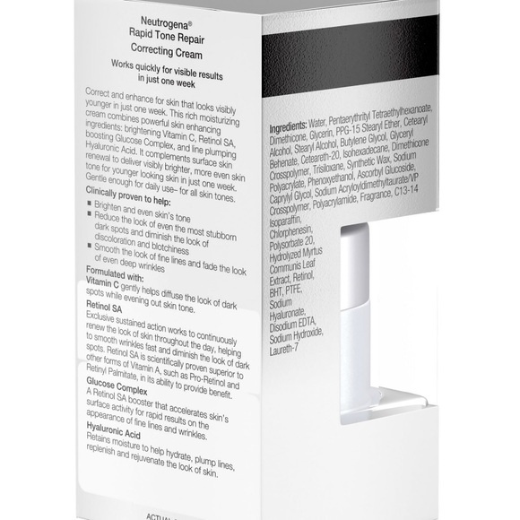 Neutrogena Rapid Tone Repair ~ 20% vitamin C correcting cream - Picture 12 of 13